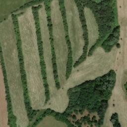 Satellite imagery of [Tučapy] church t., CZ