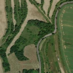 Satellite imagery of [Tučapy] church t., CZ