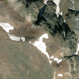 Satellite imagery of Pyramid Mountain, CA