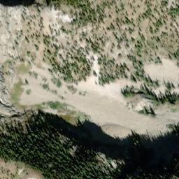 Satellite imagery of Lost Mountain, CA