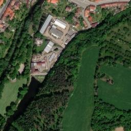 Satellite imagery of [Husinec] church t., CZ