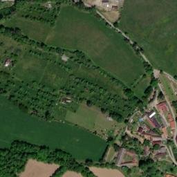 Satellite imagery of [Husinec] church t., CZ