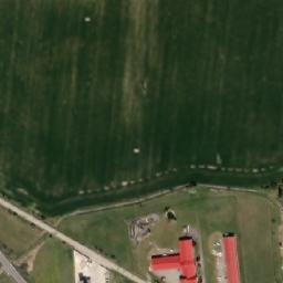 Satellite imagery of [Pištín] church t., CZ
