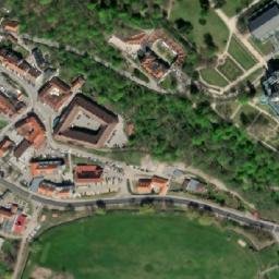 Satellite imagery of [Hluboká] castle t., CZ