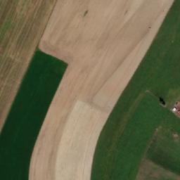 Satellite imagery of [Lišov-Dolní Slověnice] church t., CZ