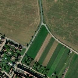 Satellite imagery of [Třebětice] church t., CZ