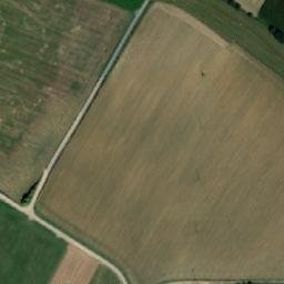 Satellite imagery of [Třebětice] church t., CZ