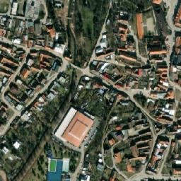 Satellite imagery of [Moravské Budějovie] church t., CZ