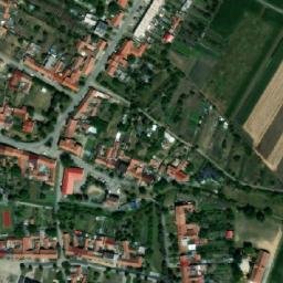 Satellite imagery of [Moutnice] church t., CZ