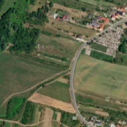 Satellite imagery of [Popovice u Uherského Hradiště] church t., CZ