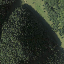 Satellite imagery of zóna A, PL