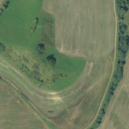 Satellite imagery of vrchol, SK