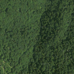 Satellite imagery of cairn, PL