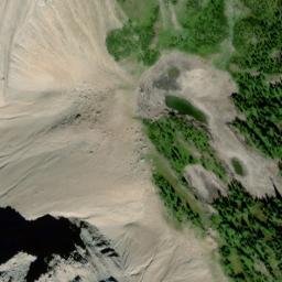 Satellite imagery of Buchanan Peak, CA