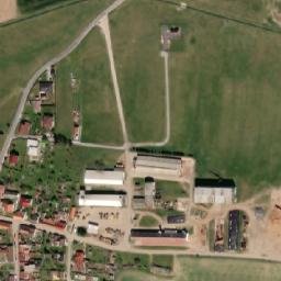 Satellite imagery of [Pištín] church t., CZ