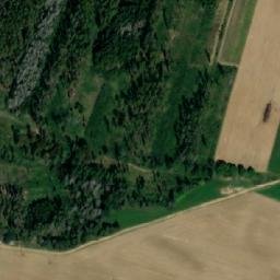 Satellite imagery of Třebětický vrch, CZ