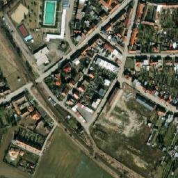 Satellite imagery of [Moravské Budějovie] church t., CZ