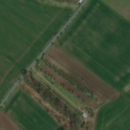 Satellite imagery of [Vojkovice] church t., CZ