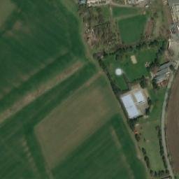 Satellite imagery of [Vojkovice] church t., CZ
