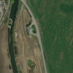 Satellite imagery of [Vojkovice] church t., CZ