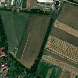 Satellite imagery of [Těšany] church t., CZ