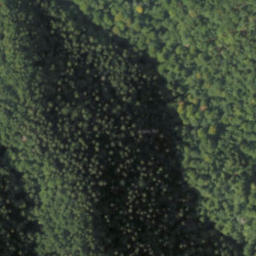Satellite imagery of zóna A, PL