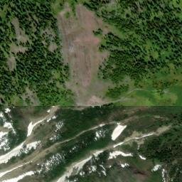 Satellite imagery of Buchanan Peak, CA