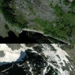 Satellite imagery of Bertha Peak, CA