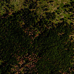 Satellite imagery of Grünes Band, CZ