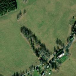 Satellite imagery of [Nové Hutě] church t., CZ