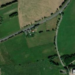 Satellite imagery of [Šumavské Hoštice] church t., CZ