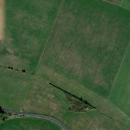 Satellite imagery of [Třebětice] church t., CZ