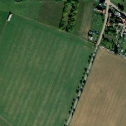 Satellite imagery of [Třebětice] church t., CZ