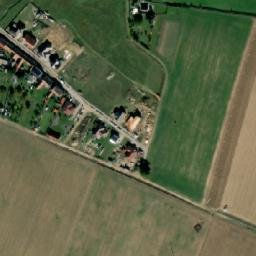 Satellite imagery of [Třebětice] church t., CZ