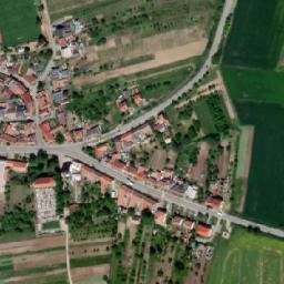 Satellite imagery of [Archlebov] church t., CZ
