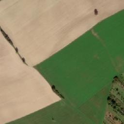 Satellite imagery of [Pitín] church t., CZ