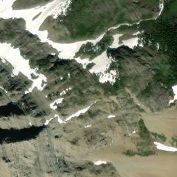Satellite imagery of Buchanan Peak, CA