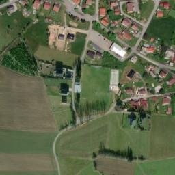 Satellite imagery of [Šumavské Hoštice] church t., CZ