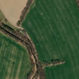 Satellite imagery of [Hrdějovice] chapel sanctus t., CZ