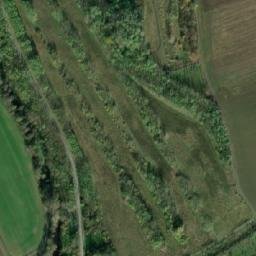 Satellite imagery of [Medlov] church t., CZ