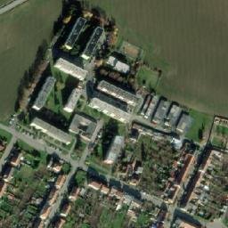 Satellite imagery of [Hrušovany u Brna] church t., CZ