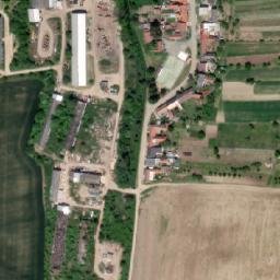 Satellite imagery of [Archlebov] church t., CZ