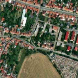 Satellite imagery of [Kunovice u Uherského Hradiště] church t., CZ