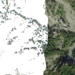 Satellite imagery of Mount McGuire, CA