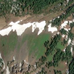 Satellite imagery of Snow Camp Mountain, CA