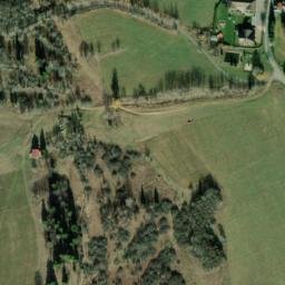 Satellite imagery of [Nové Hutě] church t., CZ