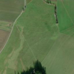 Satellite imagery of [Šumavské Hoštice] church t., CZ