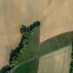 Satellite imagery of [Němčice u Netolic] church t., CZ