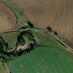 Satellite imagery of [Cizkrajov] church t., CZ