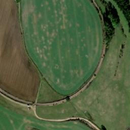 Satellite imagery of [Cizkrajov] church t., CZ